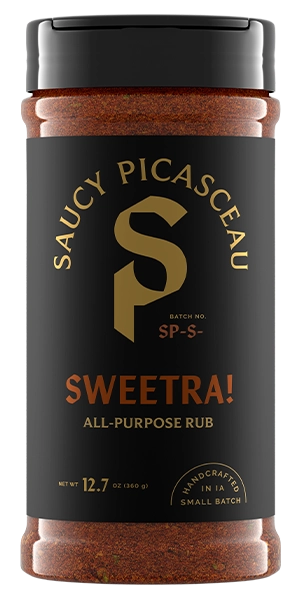 Saucy Picasceau Sweetra! all-purpose rub