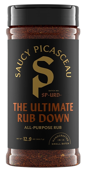 Saucy Picasceau The Ultimate Rub Down all-purpose rub