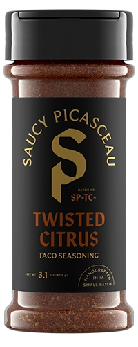 Saucy Picasceau Twisted Citrus taco seasoning